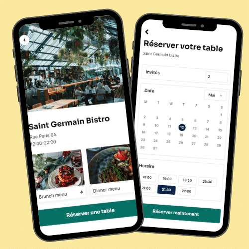 Application mobile services à la personne
