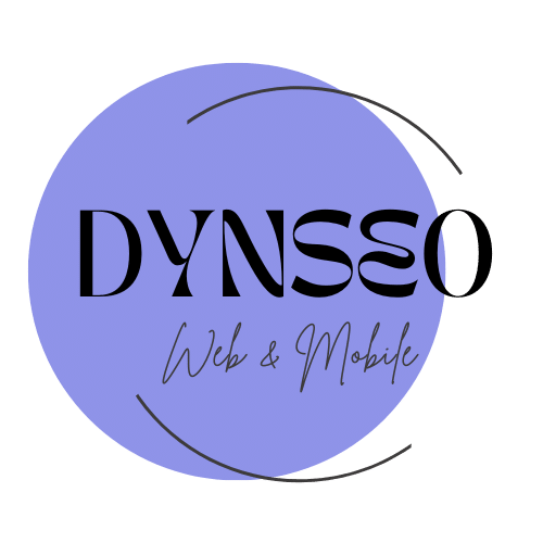 Logo Agence DYNSEO + images téléphone 16