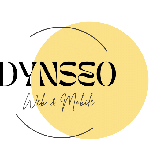 Logo Agence DYNSEO + images téléphone 17