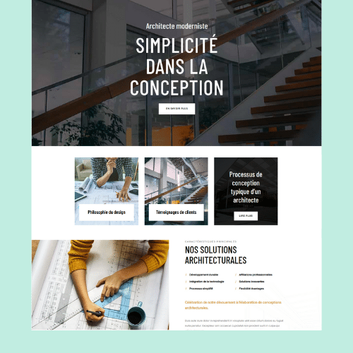 Modèle de site internet pour entreprise n°47