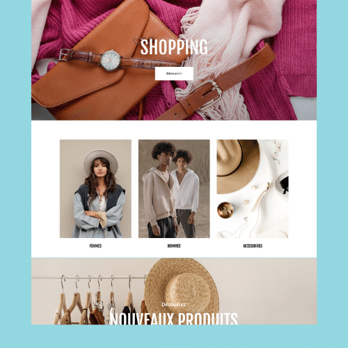 Exemple site e‑commerce Poitiers