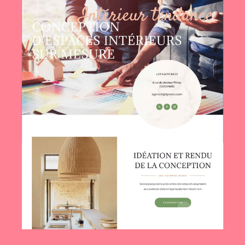 Modèle de site internet pour entreprise n°46