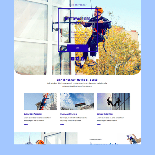 Modèle de site internet pour services à la personne n°12