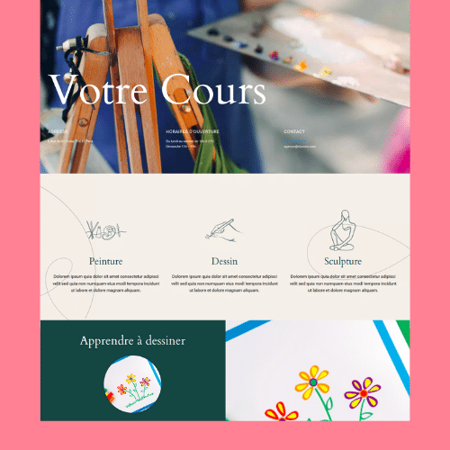 Site Cours Peinture Rennes DYNSEO