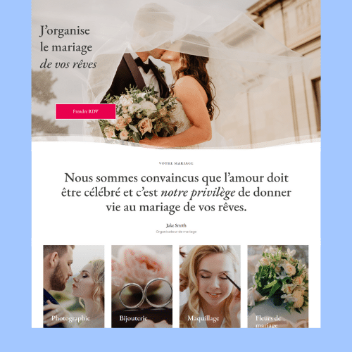 Modèle de site internet pour services à la personne n°26
