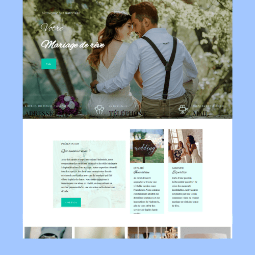 Modèle de site internet pour services à la personne n°28