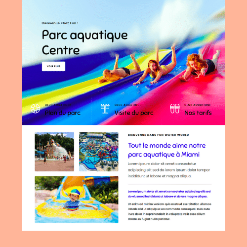 Exemple site centre aquatique Aix‑en‑Provence