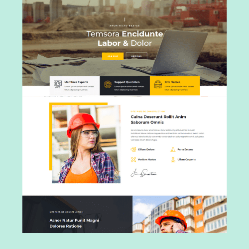 Modèle de site internet pour entreprise n°49