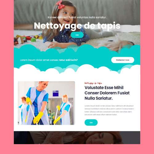 Exemple site services à la personne Angers