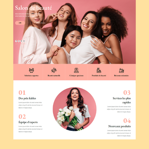 Site Salon Beauté Rennes DYNSEO