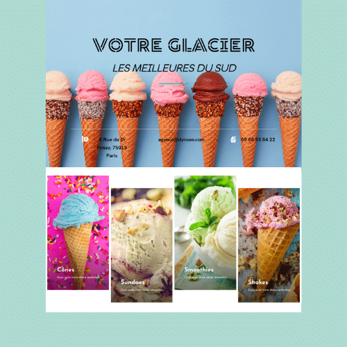 Modèle de site internet pour restaurant n°26