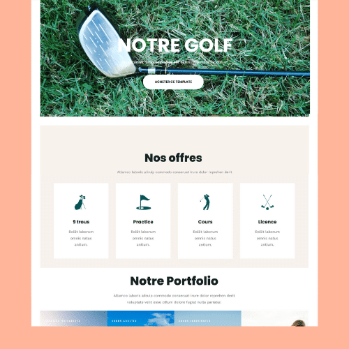 Site Golf Clermont-Ferrand DYNSEO