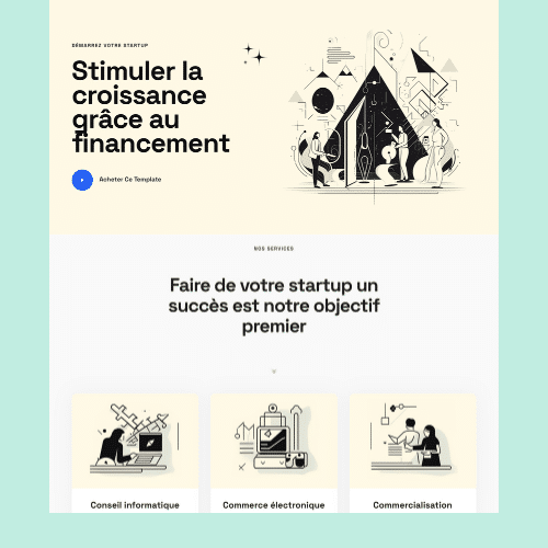 Modèle de site internet pour entreprise n°44