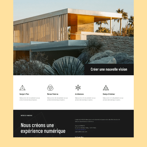 Modèle de site internet pour entreprise n°64