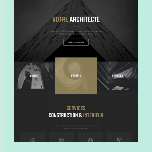 Modèle de site internet pour entreprise n°67