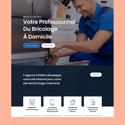 Modèle de site internet pour services à la personne n°50