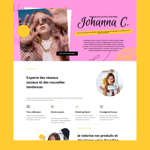 Modèle de site internet pour entreprise n°74