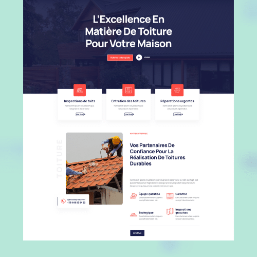 Modèle de site internet pour services à la personne n°54