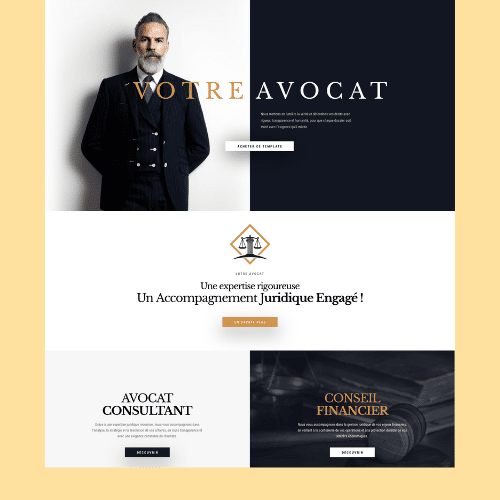 Modèle de site internet pour entreprise n°78
