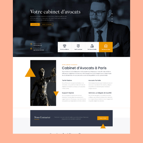 Modèle de site internet pour entreprise n°80
