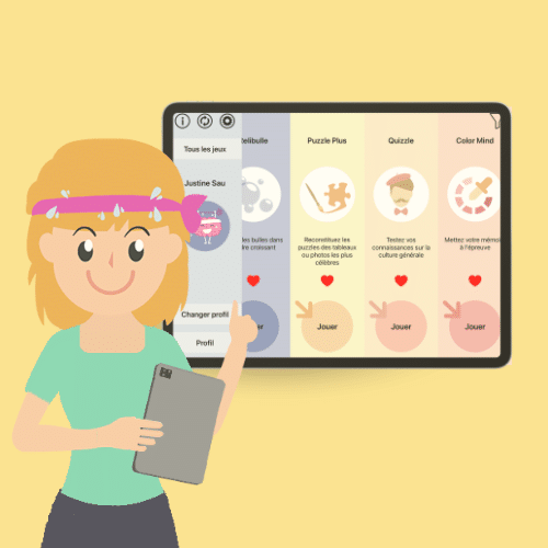 Application EDITH - Stimulation cognitive seniors