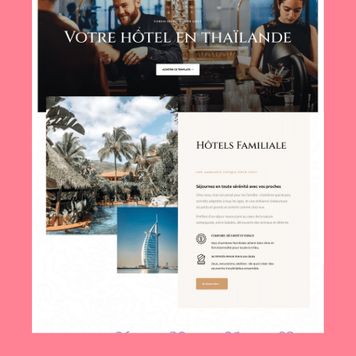 Site Hôtel Argenteuil DYNSEO