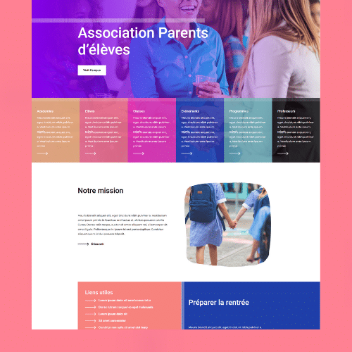 Site Association Parents Élèves Metz DYNSEO