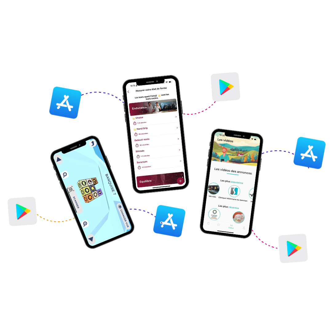 Développement application mobile iOS Android - Agence DYNSEO