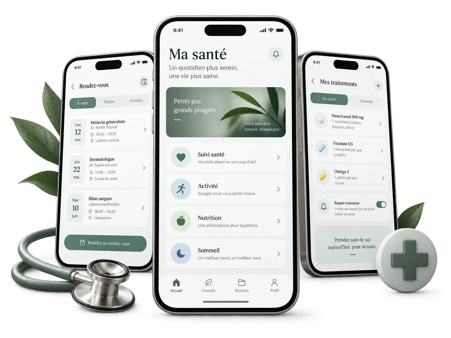 Applications de santé sur mesure développées par l'Agence DYNSEO : stimulation cognitive, suivi patient et rééducation numérique