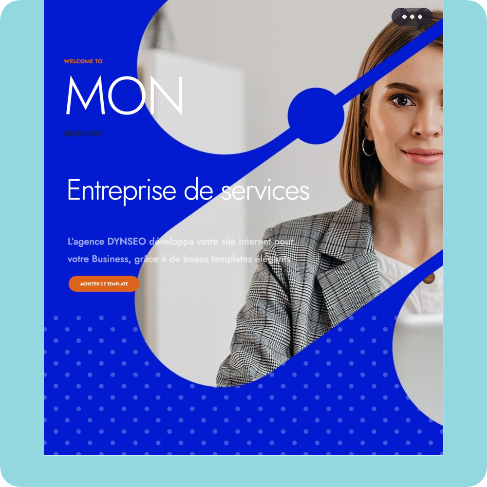 Modèle de site internet pour entreprise n°21