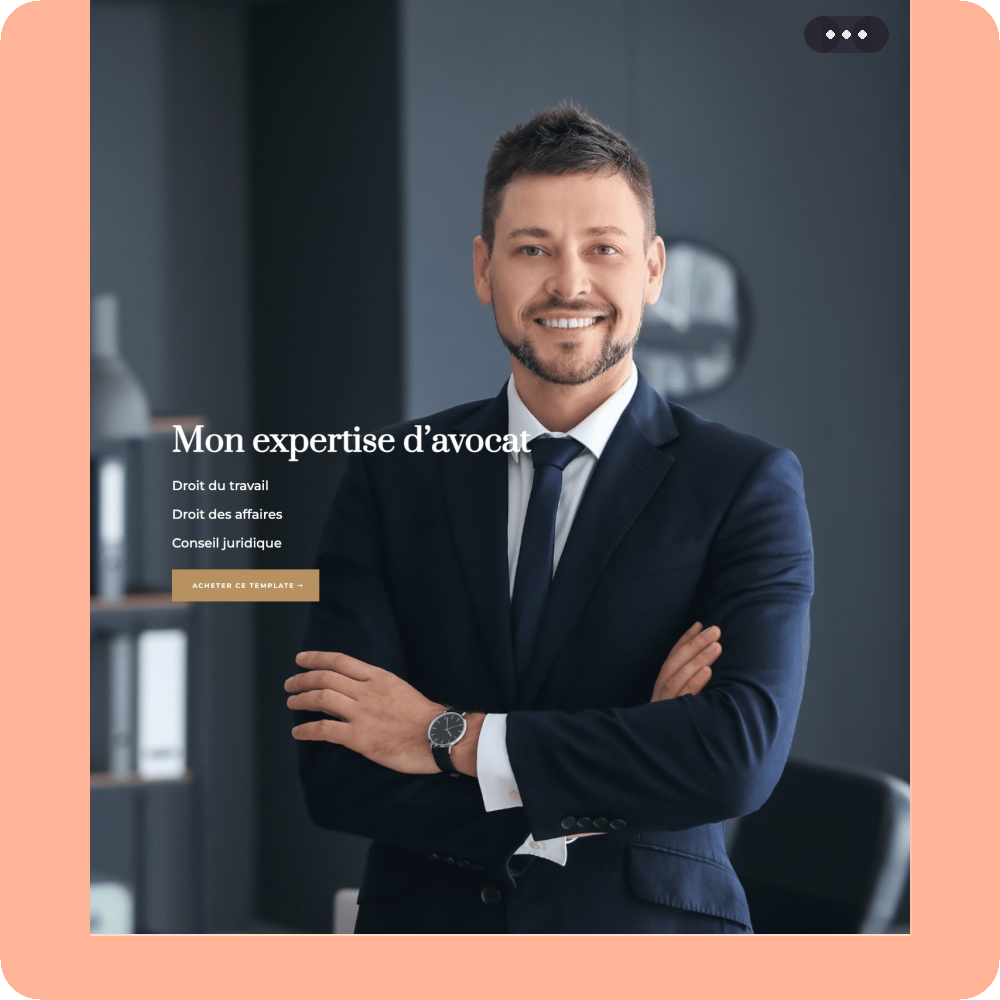 Modèle de site internet pour entreprise n°14