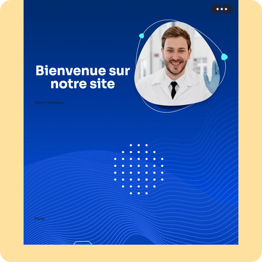 Modèle de site internet pour clinique et cabinet médical n°34