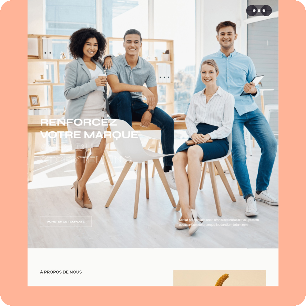 Modèle de site internet pour entreprise n°43