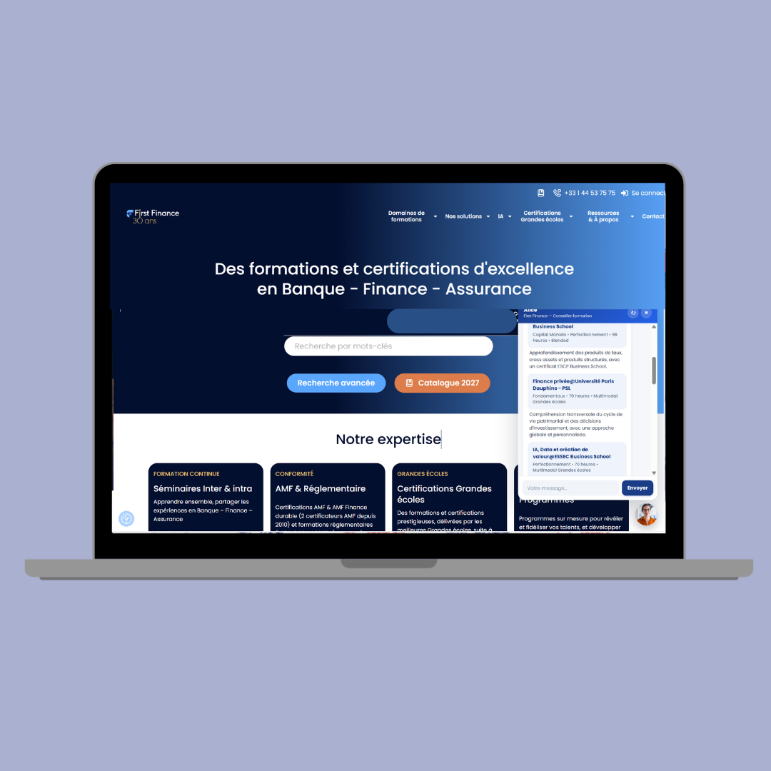 realisation chatbot formation